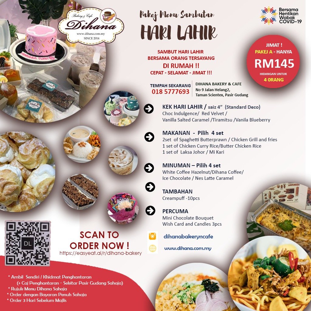 Birthday Package Promotion (4pax)
